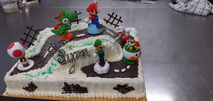 Gâteau Mario Kart – Finn