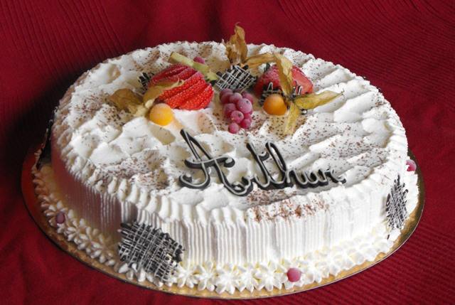 Gâteau rond meringué – Arthur