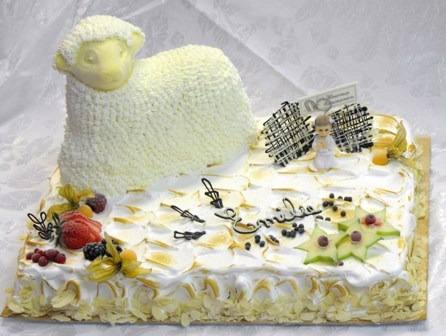 Gâteau mouton – Camille