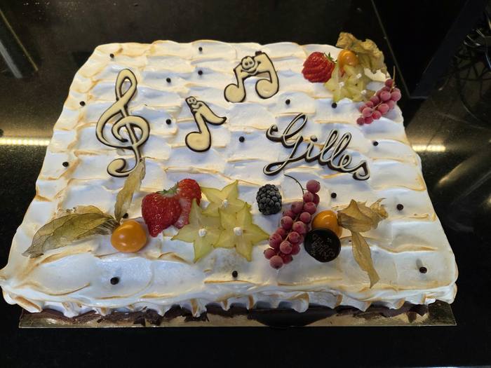 Gâteau musique – Gilles