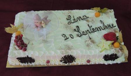 Gâteau baptême – Léna 20 septembre