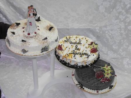Gâteau de mariage – pièce montée Muriel & Grégory
