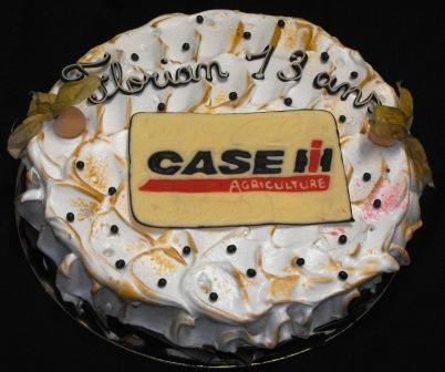 Gâteau Case IH – Florian 13 ans