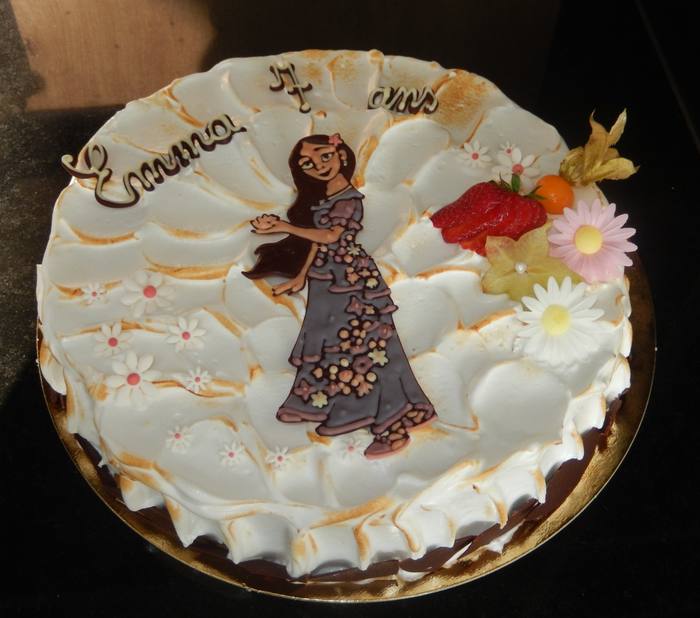 Gâteau princesse – Emma 7 ans