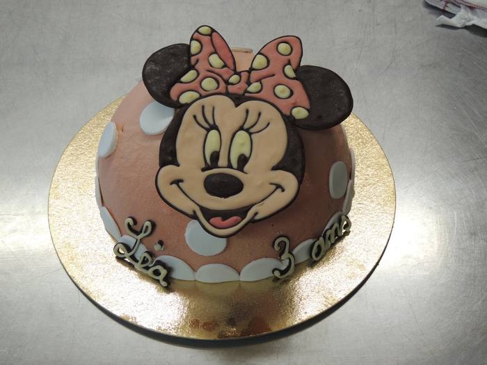 Gâteau Minnie – Léa 3 ans