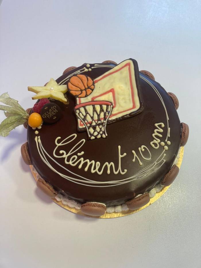 Gâteau basket – Clément 10 ans