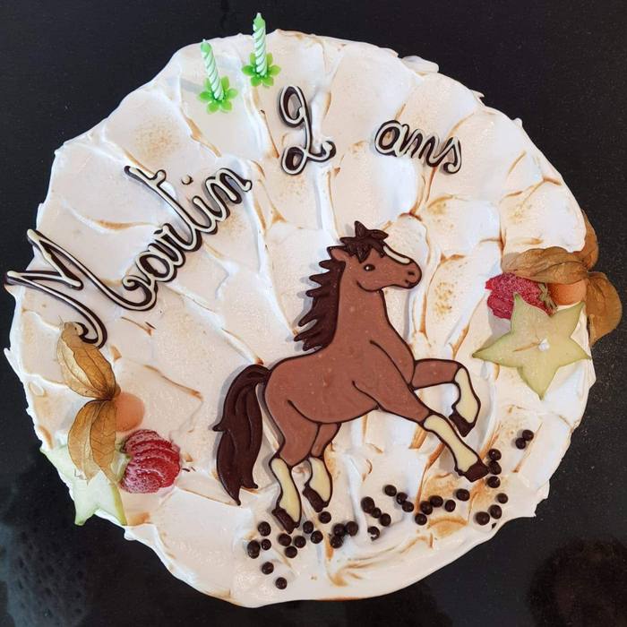 Gâteau cheval – Martin 2 ans