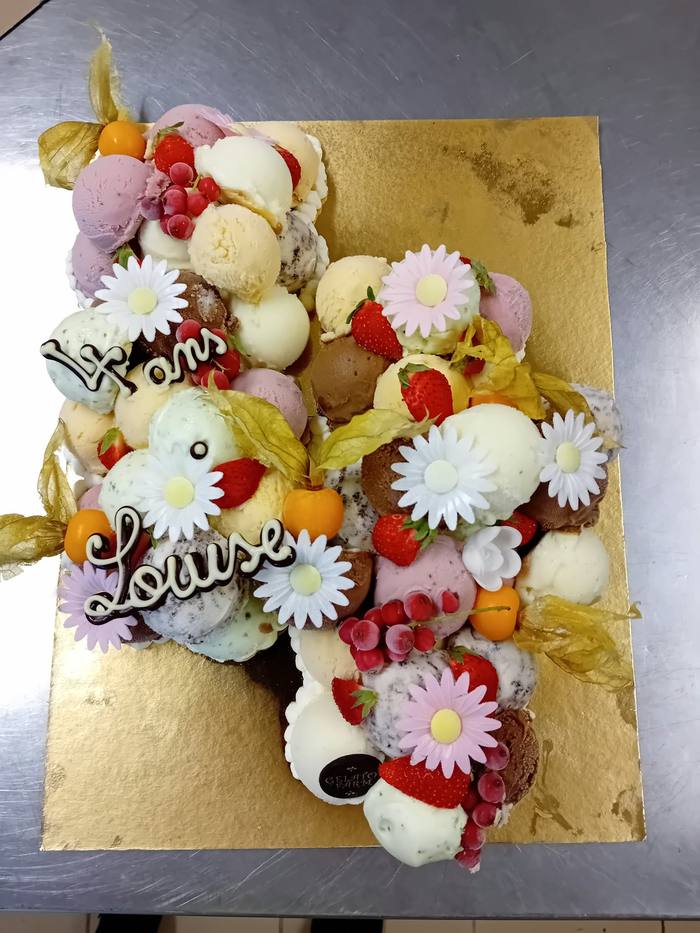 Number cake – 4 Louise